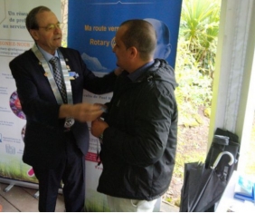 Officialisation du club satellite Rotary Bordeaux Lac